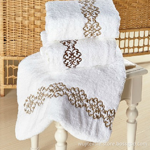 SGS 100% Cotton Luxurious & Softhotel Bath Towel (WJ-S708)